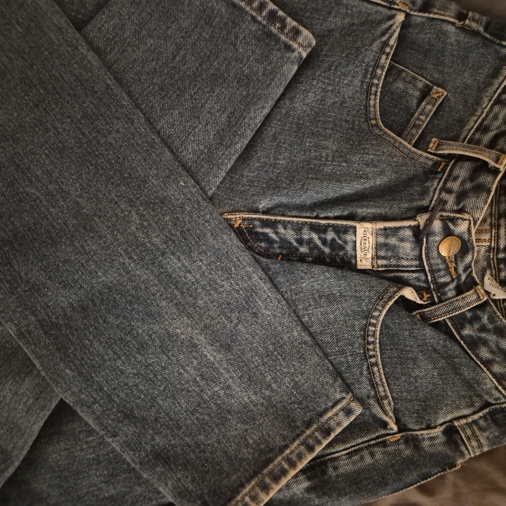 VINTAGE (NEVER WORN) Girbaud High Rise Denim Jeans - Picture 2 of 3